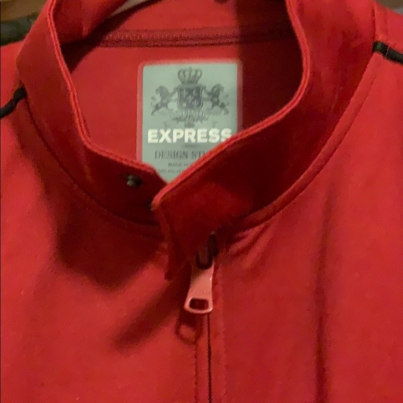 Express Red Track Jacket - Picture 3 of 5